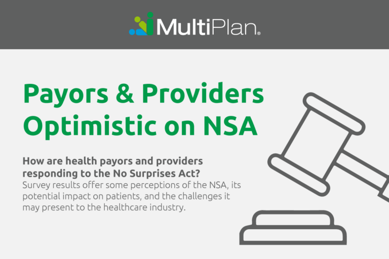 Infographic: Payors and Providers Respond to the No Surprises Act