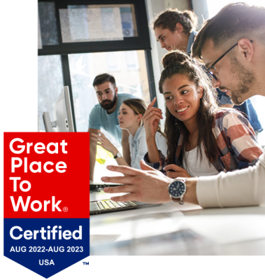 Great Place to Work Certified August 2022-August 2023
